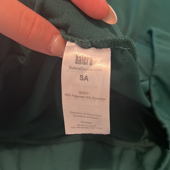 Bakers flowy green dance pant - Picture 2 of 3